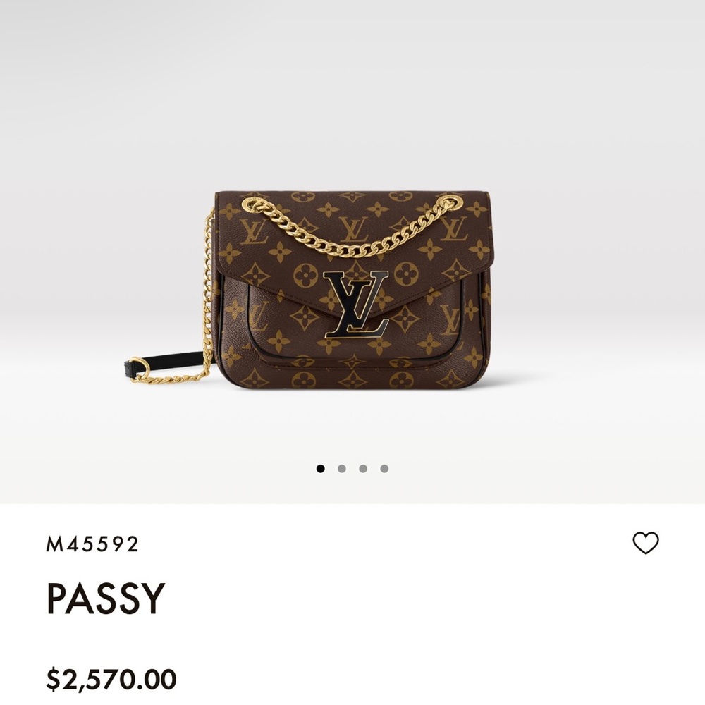 Louis Vuitton Passy Monogram Crossbody